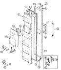 Part Location Diagram of 69609-1 Whirlpool DISCONTINUED