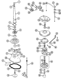 Part Location Diagram of 35-2967 Whirlpool USE WPL 33-6463