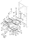 Part Location Diagram of 70134-11 Whirlpool TRIM, SHELF