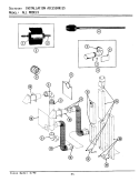 INSTALLATION ACCESSORIES Diagram and Parts List for LDE7800  Maytag Dryer