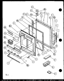 Part Location Diagram of WP8281236 Whirlpool Range Screw
