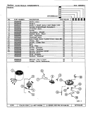 GRINDING CHAMBER Diagram and Parts List for DFC1100AAX  Maytag Food Waste Disposer