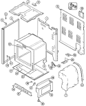 Part Location Diagram of 8114P336-60 Whirlpool USE WPL 7718P013-60