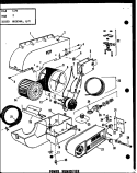 POWER HUMIDIFIER Diagram and Parts List for HL68Q P9615901F Amana Dehumidifier