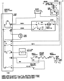WIRING INFORMATION Diagram and Parts List for CDE20T6WC  Crosley Dryer