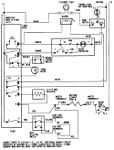 WIRING INFORMATION Diagram and Parts List for CDE20T8VC  Crosley Dryer