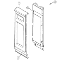 Part Location Diagram of 01210107 Whirlpool BOARD, CONTROL
