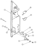 Part Location Diagram of 04021133 Whirlpool SWITCH ASSEMBLY, INTERLOCK