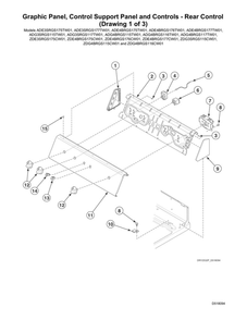 Part Location Diagram of D517617 Maytag Push button switch