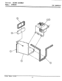 BLOWER ASSEMBLY (ECME800) Diagram and Parts List for ECME800  Maytag Microwave
