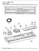 Part Location Diagram of 902938 Whirlpool PCB & Mounting PLATE Assembly