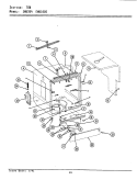 FRONT PANEL & ACCESS PANEL Diagram and Parts List for EWU304  Maytag Dishwasher
