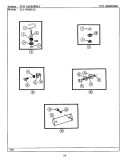 TUB ASSEMBLY Diagram and Parts List for WC504  Maytag Dishwasher