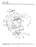 CONTROL PANEL Diagram and Parts List for EWU384  Maytag Dishwasher