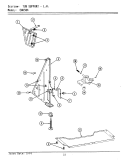 Part Location Diagram of 911954 Whirlpool BRACKET FOR ENCLOSURE-CANAD