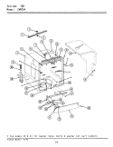 TUB Diagram and Parts List for EWU384  Maytag Dishwasher