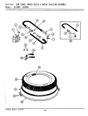 TUB COVER, WATER VALVE & WATER INJ. ASSY Diagram and Parts List for LSG7800  Maytag Washer Dryer Combo