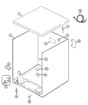 Part Location Diagram of 53-2147-24 Whirlpool USE WPL 31001715