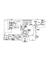 Wiring Information Mde6000azw/azq Diagram and Parts List for MDE6000AZG  Maytag Dryer