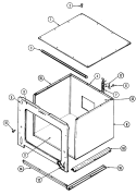 Part Location Diagram of 71001487 Whirlpool CLOSURE