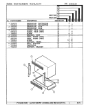 TRIM Diagram and Parts List for M167B  Jenn-Air Microwave