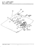 INTERNAL CONTROLS Diagram and Parts List for W106B-C  Jenn-Air Wall Oven