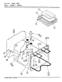 OVEN Diagram and Parts List for W106B-C  Jenn-Air Wall Oven