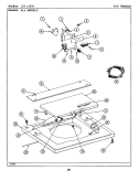 LID LOCK (LSE7800ACE, ADE, AEE) Diagram and Parts List for LSE7800AEE  Maytag Washer Dryer Combo