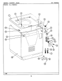 CABINET (REAR LSE7800ACE, ADE, AEE) Diagram and Parts List for LSE7800AEE  Maytag Washer Dryer Combo