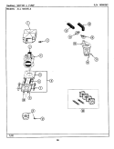 MOTOR & PUMP (LSE7800ACE, ADE, AEE) Diagram and Parts List for LSE7800AEE  Maytag Washer Dryer Combo