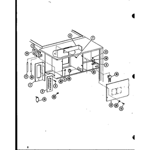 Diagram 5 Diagram and Parts List for D68506-1 P68506-1 Amana Air Conditioner