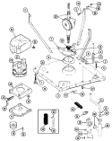 BASE Diagram and Parts List for LAT7304AGE  International Washer