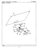 ACCESS PNL & TUB LGT (LSE9900AFx) Diagram and Parts List for LSE9900AFW  Maytag Washer Dryer Combo