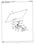 ACCESS PANEL & TUB LIGHT Diagram and Parts List for LSE9900ACE  Maytag Washer Dryer Combo