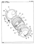 FRONT (LSE9900AFL, AFW) Diagram and Parts List for LSE9900AFW  Maytag Washer Dryer Combo