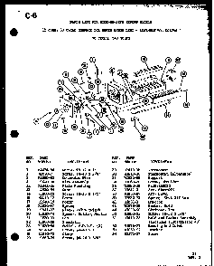 12 Cube, 50 Cycle Compact Icemaker D75796-1 Diagram and Parts List for SRI19F-1-A-P75400-6WA  Amana Refrigerator