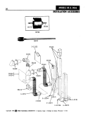 INSTALLATION ACCESSORIES Diagram and Parts List for DE16CT  Amana Dryer