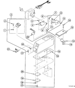 Meter Case Diagram and Parts List for SWT110LA  Speed Queen Washer