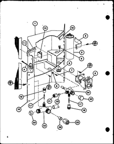 Part Location Diagram of B1331704 Whirlpool Gasket