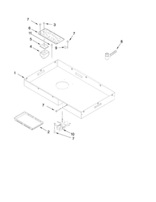 Part Location Diagram of WPW10185284 Whirlpool Inifinite Switch