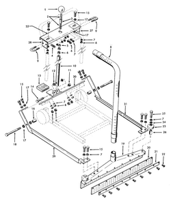 Cleaningtools Diagram and Parts List for C9033  Hoover Carpet Cleaner