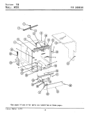 TUB Diagram and Parts List for WU285  Maytag Dishwasher