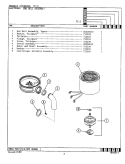 END BELL ASSY. (FC1) Diagram and Parts List for FC3  Maytag Food Waste Disposer