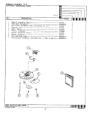 ELECTRICAL PARTS (FC1) Diagram and Parts List for FC1  Maytag Food Waste Disposer