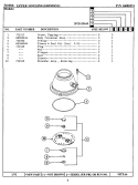 UPPER HOUSING / GRINDING (DFC0100AAX) Diagram and Parts List for DFC0100AAX  Maytag Food Waste Disposer