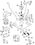 BASE Diagram and Parts List for LSE7804AGL  Maytag Washer Dryer Combo