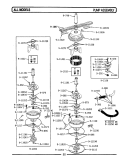 PUMP ASSEMBLY Diagram and Parts List for WC282  Maytag Dishwasher