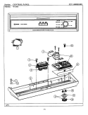 CONTROL PANEL (WU494) Diagram and Parts List for WU494  Maytag Dishwasher