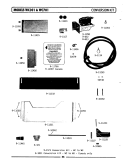 CONVERSION KIT (WC701) Diagram and Parts List for WU701  Maytag Dishwasher