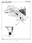 FAUCET COUPLER Diagram and Parts List for WC504  Maytag Dishwasher